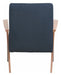 Coaster Furniture - Dark Blue Accent Chair - 905415 - Back View