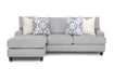 Franklin Furniture - Bradshaw Sofa w- Reversible Chaise in Bates Platinum - 90626-1901-49 - GreatFurnitureDeal