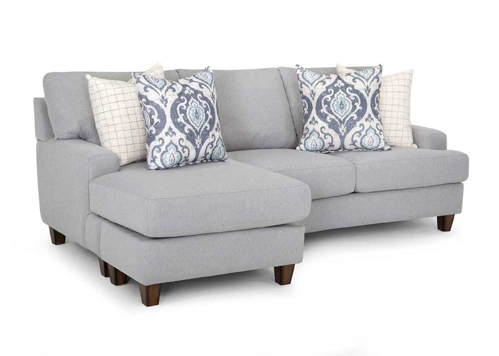 Franklin Furniture - Bradshaw 3 Piece Living Room Set in Slate - 90626-688-618-SLATE