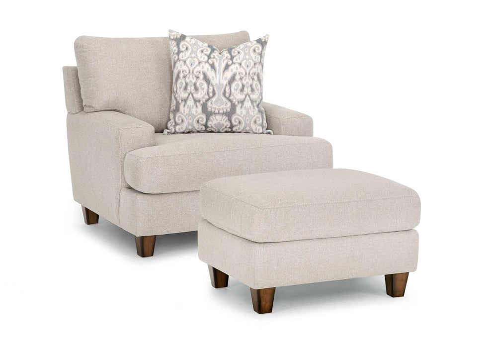 Franklin Furniture - Kimber Ottoman in Rush Wicker - 90618-3023-25 - GreatFurnitureDeal