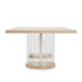 AICO Furniture - Laguna 10 Piece Rectangular Dining Table Set in Washed Oak - 9083002-129-10SET - GreatFurnitureDeal