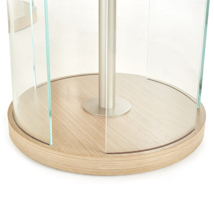 AICO Furniture - Laguna Rectangular Double Pedestal Dining Table in Washed Oak - 9083002-129