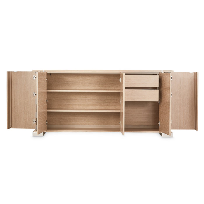AICO Furniture - Laguna Sideboard in Washed Oak - 9083007-129 - GreatFurnitureDeal