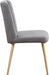 Meridian Furniture - Eleanor Linen Dining Chair Set of 2 in Grey - 932Grey-C - GreatFurnitureDeal