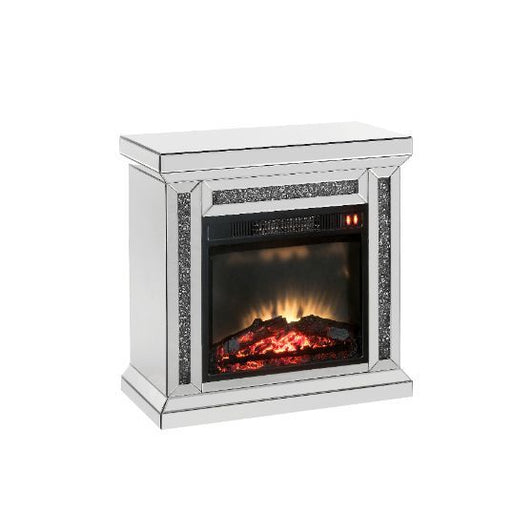 Acme Furniture - Noralie Fireplace in Mirrored - 90862 - GreatFurnitureDeal