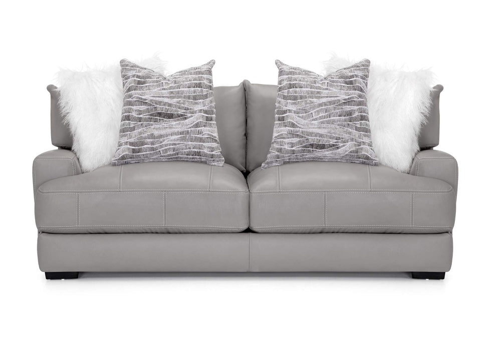Franklin Furniture - Antonia 2 Piece Living Room Set in Light Gray - 90940-LM 90-06-2SET - GreatFurnitureDeal