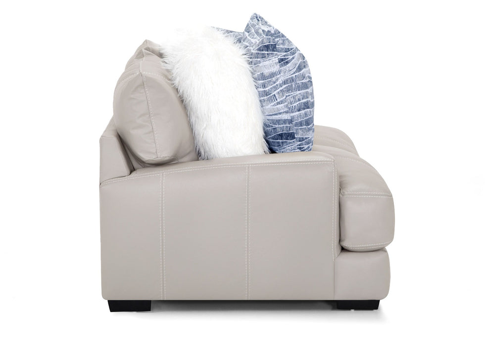 Franklin Furniture - Luca 2 Piece Living Room Set in Bison Ivory - 90940-LM 90-09-2SET