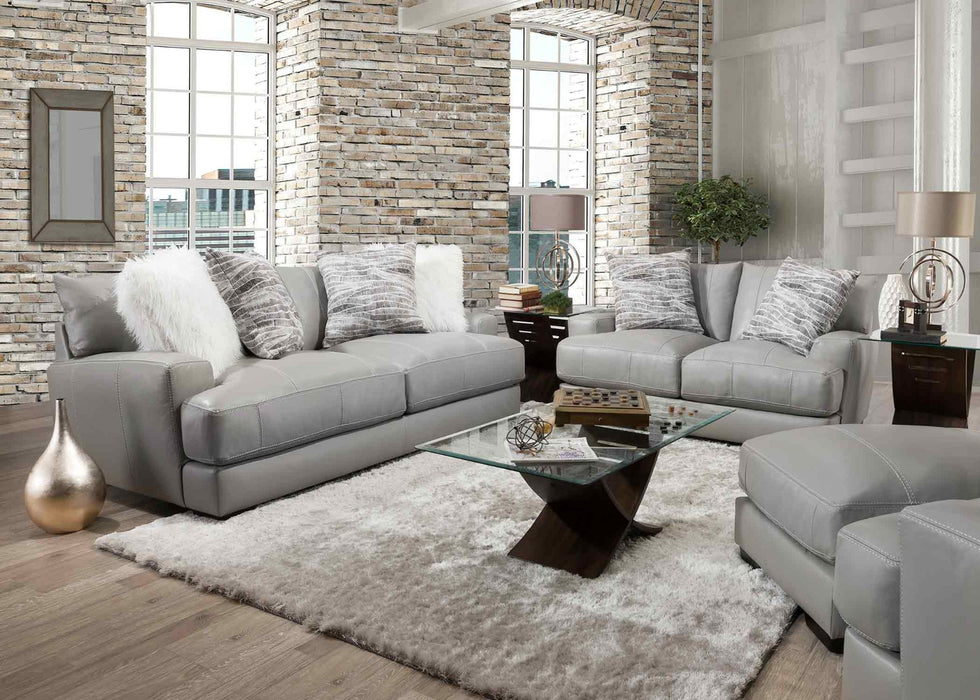 Franklin Furniture - Antonia Ottoman in Light Gray - 90918-LM 90-06