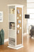 Coaster Furniture - 910080 White Swivel Cabinet - 910080 - GreatFurnitureDeal