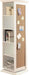 Coaster Furniture - 910080 White Swivel Cabinet - 910080