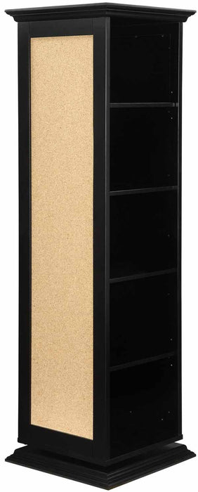 Coaster Furniture - 910083 Black Swivel Cabinet - 910083