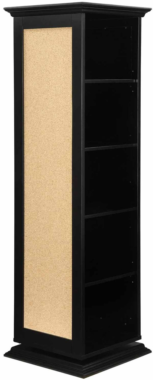 Coaster Furniture - 910083 Black Swivel Cabinet - 910083