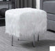 Coaster Furniture - White Ottoman - 910231 - GreatFurnitureDeal