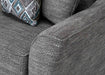 Franklin Furniture - Hughes Chair and a Half and Matching Ottoman in New Hues Pewter - 91088-91018-PEWTER - GreatFurnitureDeal