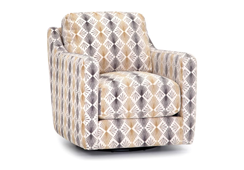 Franklin Furniture - Springer Swivel Accent Chair in Close-up - 2183-3808-05