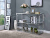 Acme Furniture - Raegan Clear Acrylic, Chrome & Clear Glass TV Stand - 91245 - GreatFurnitureDeal