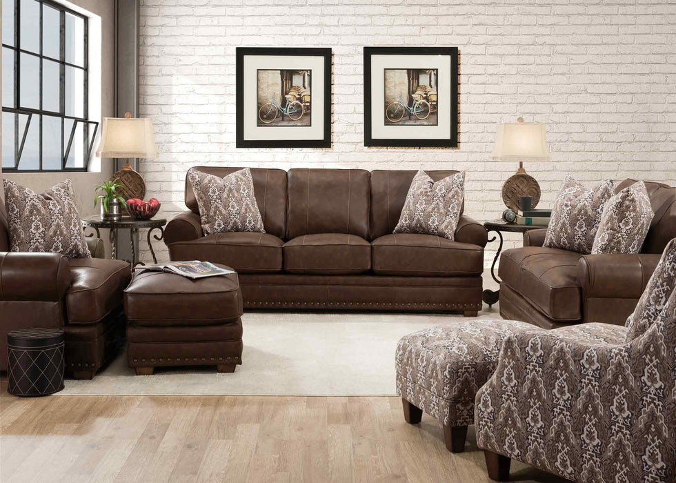 Franklin Furniture - Tula Sofa in Florence Almond - 91440-LM 96-15