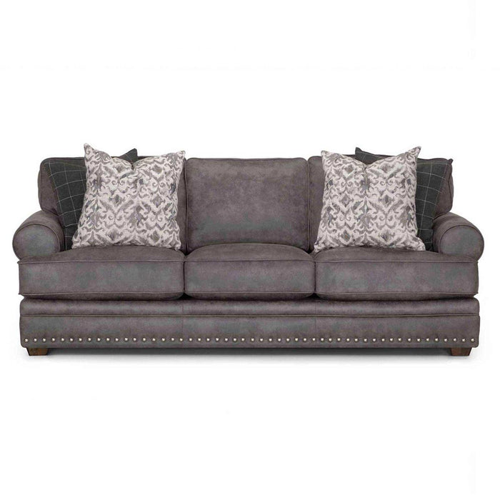 Franklin Furniture - McClain 2 Piece Sofa Set in Steele - 914-SL-STEELE