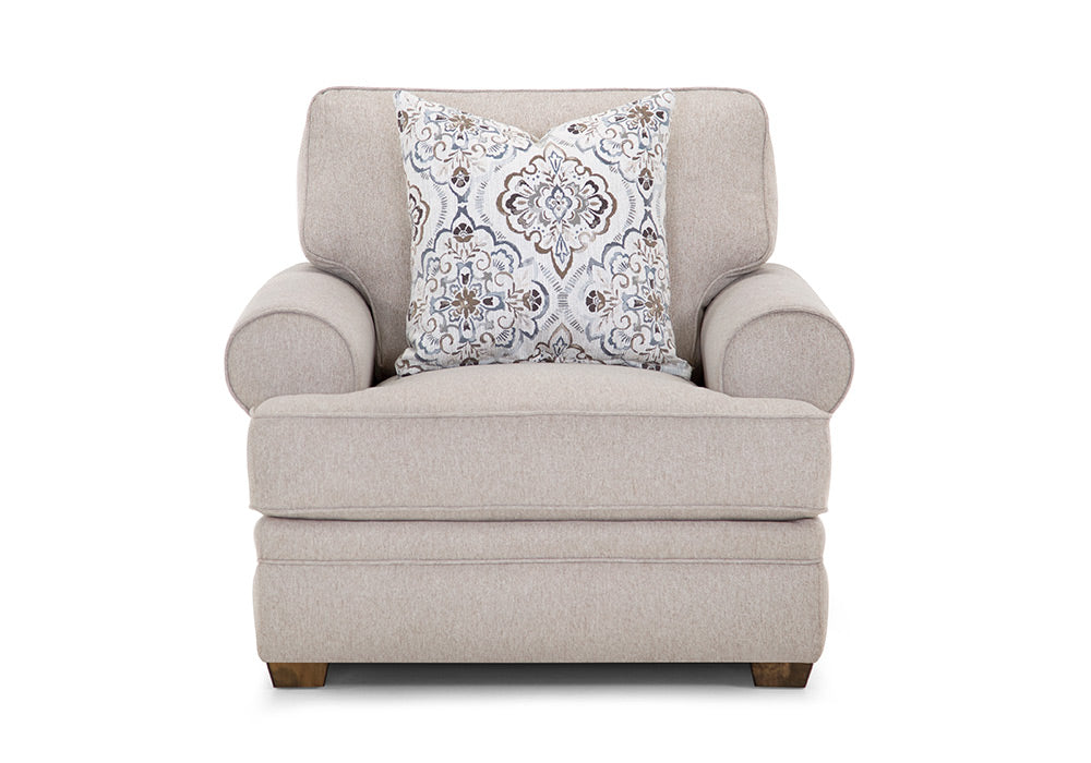 Franklin Furniture - Anniston Chair in Nickel - 91588-901-27