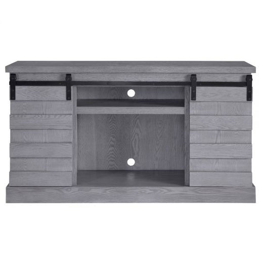 Acme Furniture - Amrita TV Stand in Gray Oak - 91616 - GreatFurnitureDeal