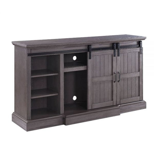 Acme Furniture - Amdon TV Stand in Gray Oak - 91618 - GreatFurnitureDeal