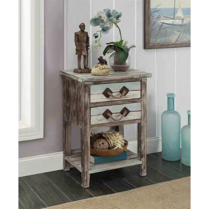 Coast To Coast - Two Drawer Accent Table - 91748