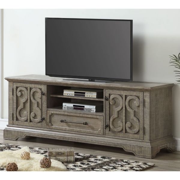 Acme Furniture - Artesia TV Stand in Salvaged Natural - 91765