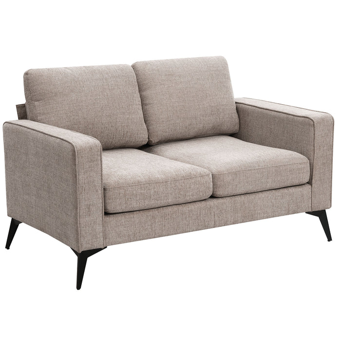 GFD Home -[VIDEO provided] [New]Modern 3-Piece Sofa Sets with Sturdy Metal Legs,Chenille Upholstered Couches Sets Including 3-Seat Sofa, Loveseat and Single Chair for Living Room Furniture Set (1+2+3 Seat) - GreatFurnitureDeal