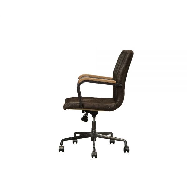 Acme Furniture - Joslin Office Chair in Distress Chocolate - 92028