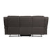 Homelegance - Camryn Double Reclining Sofa in Chocolate - 9207CHC-3 - GreatFurnitureDeal