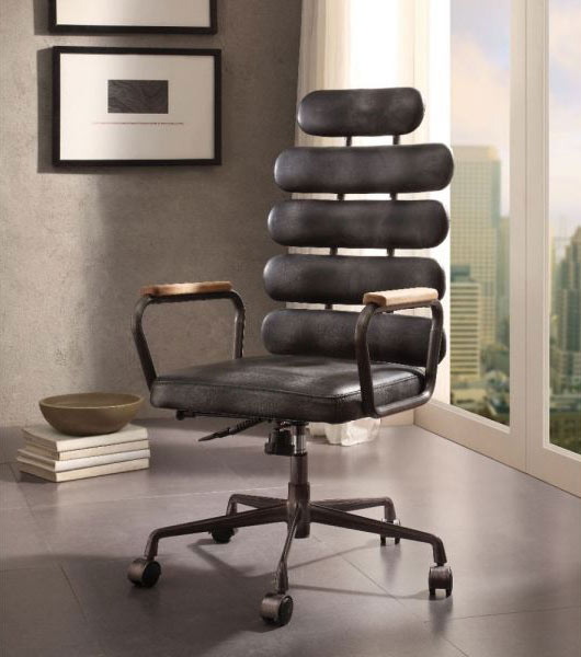 Acme Furniture - Calan Office Chair in Vintage Black - 92107