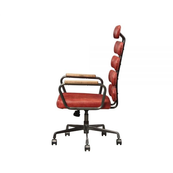 Acme Furniture - Calan Office Chair in Vintage Red - 92109