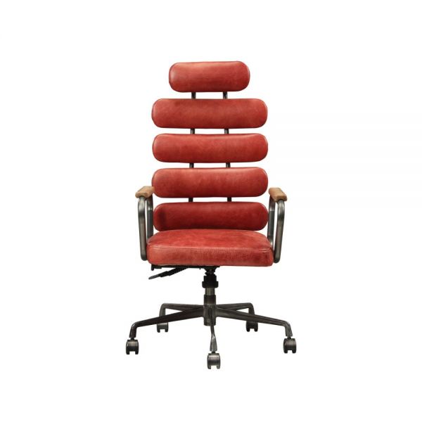 Acme Furniture - Calan Office Chair in Vintage Red - 92109