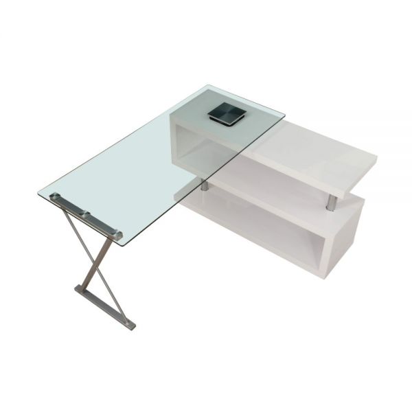 Acme Furniture - Buck Desk in White - 92368 - GreatFurnitureDeal