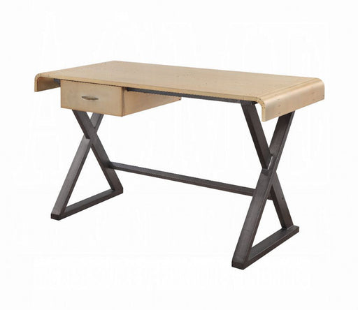 Acme Furniture - Danton Desk in Gold Aluminum - 92424 - GreatFurnitureDeal