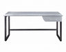 Acme Furniture - Brancaster Desk in Aluminum - 92428 - GreatFurnitureDeal
