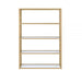 Acme Furniture - Blanrio Bookshelf in Gold - 92465 - GreatFurnitureDeal