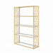 Acme Furniture - Blanrio Bookshelf in Gold - 92465 - GreatFurnitureDeal