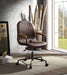 Acme Furniture - Acis Vintage Chocolate Top Grain Leather Office Chair - 92559