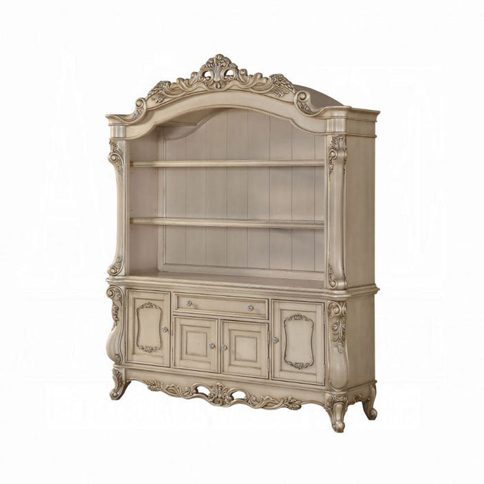 Acme Furniture - Gorsedd Executive Bookcase in Antique White - 92744 - GreatFurnitureDeal