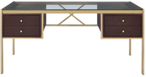 Acme Furniture - Yumia Desk in Gold - 92785 - GreatFurnitureDeal