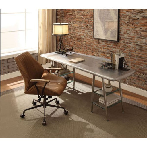 Acme Furniture - Brancaster Aluminum Writing Desk - 92790 - GreatFurnitureDeal