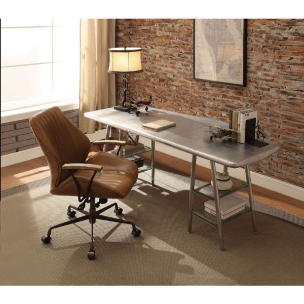 Acme Furniture - Brancaster Aluminum Writing Desk - 92790
