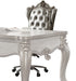 Acme Furniture - Versailles Silver PU & Antique Platinum Office Chair - 92822
