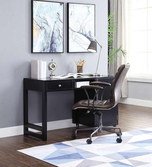 Acme Furniture - Kaniel Black Desk - 92830 - GreatFurnitureDeal