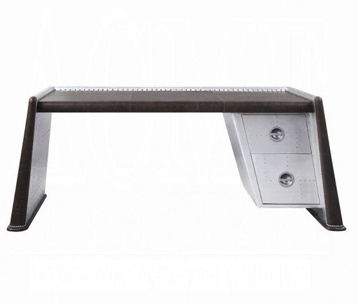 Acme Furniture - Brancaster Desk in Aluminum - 92855 - GreatFurnitureDeal