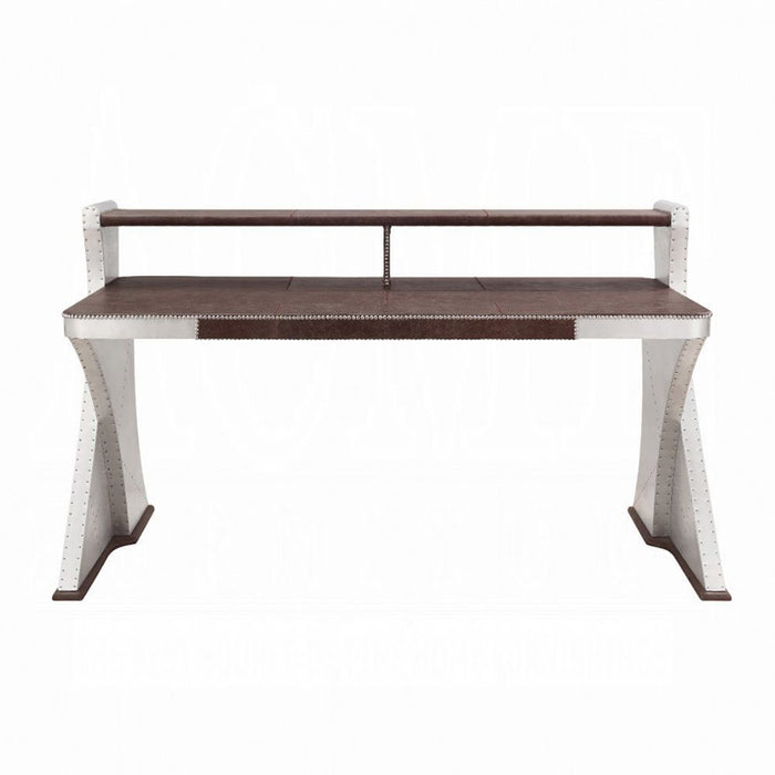 Acme Furniture - Brancaster Desk in Aluminum - 92857 - GreatFurnitureDeal