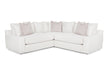 Franklin Furniture - 928 LONDON 3 Piece Sectional Sofa in Snow - 92859-804-860-SNOW - GreatFurnitureDeal