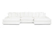 Franklin Furniture - 928 LONDON 3 Piece Sectional Sofa in Glacier - 92885-869-886-GLACIER - GreatFurnitureDeal