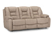 Franklin Furniture - Marco 2 Piece Reclining Sofa Set in Massisa Cappuccino - 79442-34-CAPPUCCINO - GreatFurnitureDeal